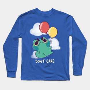 Frog doesn't Care Long Sleeve T-Shirt